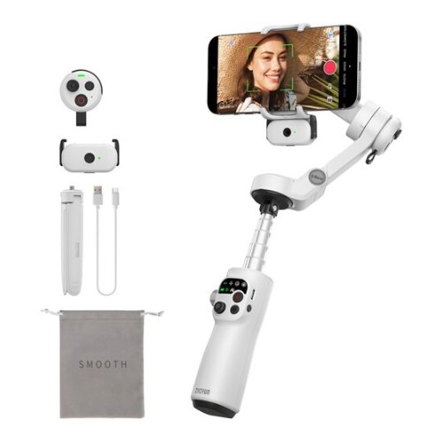 Zhiyun Smooth Q5 Ultra Smartphone Gimbal Stabilizer with AI Tracking, Built-in Fill Light and Extension Rod - Image 6
